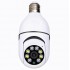 Camara de seguridad  en forma de bombilla, modelo v380pro, con visión nocturna AUT00014