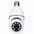 Camara de seguridad  en forma de bombilla, modelo v380pro, con visión nocturna AUT00014