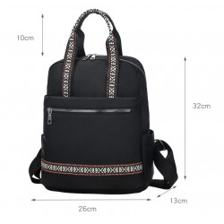 Mochila de estilo casual de nailon para mujer, mochila para portátil BOL00010 Mochila de estilo casual de nailon para mujer, mochila para portátil BOL00010
