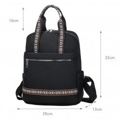 Mochila de estilo casual de nailon para mujer, mochila para portátil BOL00010 Mochila de estilo casual de nailon para mujer, mochila para portátil BOL00010