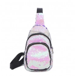 Mochila bandolera unisex con lentejuelas MOC00081
