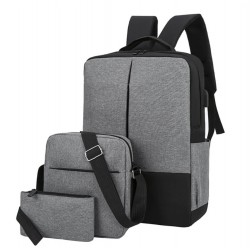 Mochila para portátil para hombres, trio de mochilas unisex MOC00243