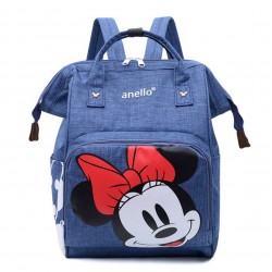 Mochila pañalera impermeable de  gran capacidad diseño Minnie Mouse MOC00254