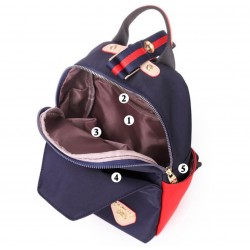 Mochila mediana de moda de nailon impermeable para mujer MOC00261 Mochila mediana de moda de nailon impermeable para mujer MOC00261