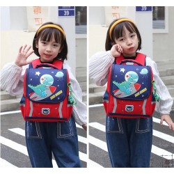 Mochila impermeable mediana para la primaria, diseño DINOSAURIO ROJO MOC00303 Mochila impermeable mediana para la primaria, diseño DINOSAURIO ROJO MOC00303
