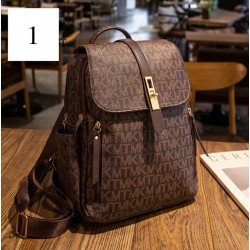 Mochila de moda de cuero sintetico. para mujer,  bolso de hombro MOC00353