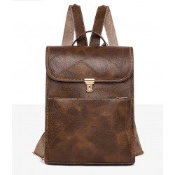 Mochila mediana estilo retro de cuero sintetico para mujer; mochila para laptop MOC00362 Mochila mediana estilo retro de cuero sintetico para mujer; mochila para laptop MOC00362