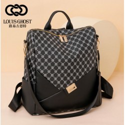 Mochila mediana de moda de cuero sintetico para mujer MOC00364