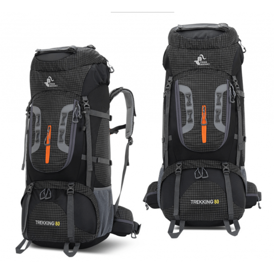 Mochila  grande para senderismo marca Free Knight de 80L MOC00382