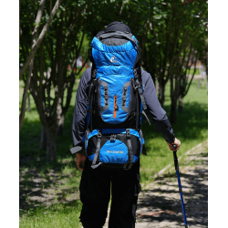 Mochila grande para senderismo marca Free Knight de 80L MOC00382 Mochila grande para senderismo marca Free Knight de 80L MOC00382