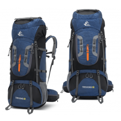 Mochila  grande para senderismo marca Free Knight de 80L MOC00382