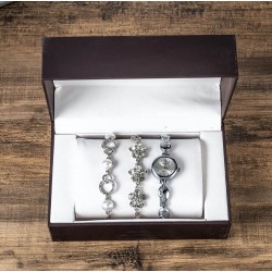 Reloj de cuarzo para mujer (cristal, cerámica y acero inoxidable) REL00008