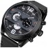 Reloj de cuarzo para hombre, casual para hombre, contra agua, piel auténtica REL00074