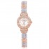 ManChDa - Reloj de lujo para mujer, con movimiento de cuarzo, con diamantes de imitación REL00083
