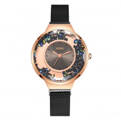 Reloj de cuarzo para mujer con correa de malla REL00084 Reloj de cuarzo para mujer con correa de malla REL00084