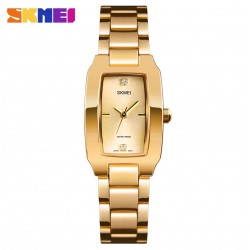 Reloj rectangular para mujer de acero inoxidable REL00134