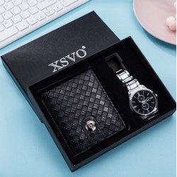 Set de regalo para hombre reloj + billetera REL00032