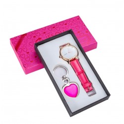 Set de regalo para mujer - reloj y llavero REL00067