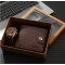 Juego de regalo para hombre reloj y billetera de cuero REL00097