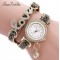 Moda Mujeres Dama pulsera de reloj de cuarzo analógico REL00024
