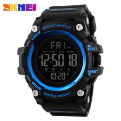 Reloj deportivo digital para hombre, militar, resistente al agua, pantalla LED, cronómetro, reloj despertador REL00137