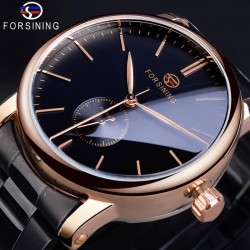 Reloj original marca FORSINING analógico para hombre con correa de acero inoxidable REL00047