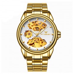 Reloj para hombre mecánico automático de acero inoxidable resistente al agua REL00069