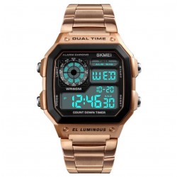 CRONÓGRAFO DE CUARZO PARA HOMBRE SPORT CASUAL MÚLTIPLES ZONAS HORARIAS REL00108