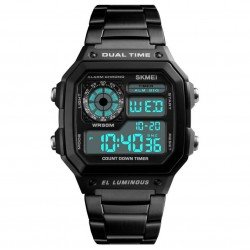 CRONÓGRAFO DE CUARZO PARA HOMBRE SPORT CASUAL MÚLTIPLES ZONAS HORARIAS REL00108