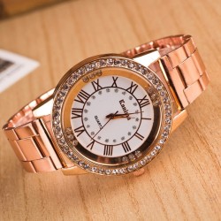 Reloj de cuarzo, correa de acero de aleación REL00038