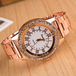 Reloj de cuarzo, correa de acero de aleación REL00038