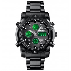 Reloj digital de acero inoxidable para hombre REL00110