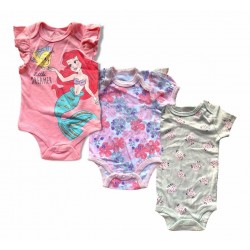 Mamelucos de bebé, mamelucos para niña, 0-3 meses MAM00002