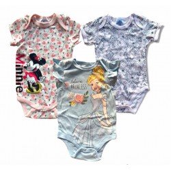 Mamelucos de bebé, mamelucos para niña, 0-3 meses MAM00007