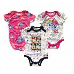 Mamelucos de bebé, mamelucos para niña, 0-3 meses MAM00009