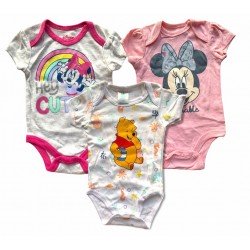 Mamelucos de bebé, mamelucos para niña, 0-3 meses MAM00010