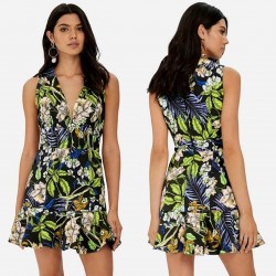 Vestido para mujer sin mangas color verde VES00001A