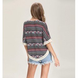 Blusa de verano con mangas cortas CAM00011