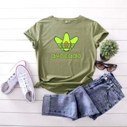 Camiseta para mujer divertida con diseño de aguacate CAM00014C