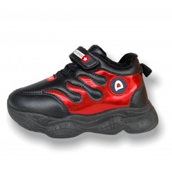 Tenis con forro de piel para niños ZAP00271