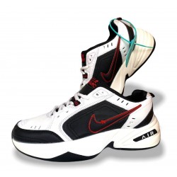 Tenis NIKE blanco con negro  estilo clásico elegante para mujer, tenis para caminar  ZAP00407