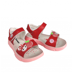 Sandalias de cuero para nina ZAP00425A