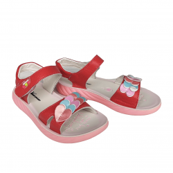 Sandalias de cuero para nina ZAP00427A