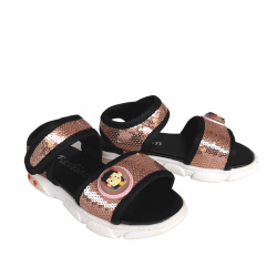 Sandalias de nailon con lentejuelas para nina ZAP00430A