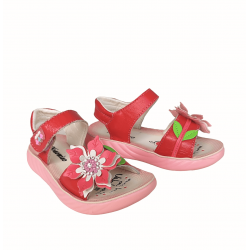 Sandalias de cuero para nina ZAP00432A