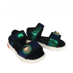 Sandalias de nailon con lentejuelas para nina ZAP00433A