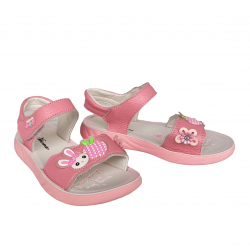 Sandalias de cuero para nina ZAP00435A
