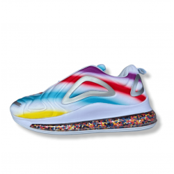 Tenis de moda para hombre, con suela de colores ZAP00496