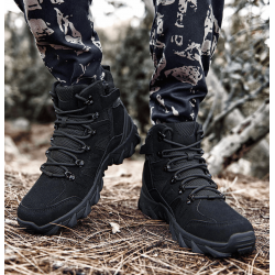Zapatos de seguridad de alta resistencia, botas tacticas  color negro ZAP00730-2