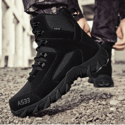 Zapatos de seguridad de alta resistencia, botas tacticas  color negro ZAP00731-2